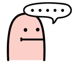 Two lazy worms sticker #15870293