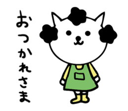 dailyJapanese mama cat sticker #15870498