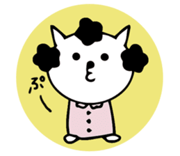 dailyJapanese mama cat sticker #15870517