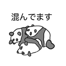 child panda sticker #15870554