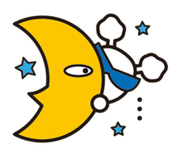 White bat Pad sticker #15870927