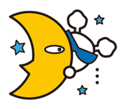 White bat Pad sticker #15870927