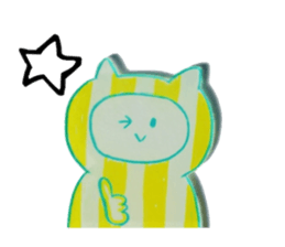 lemon & mint cats sticker #15871058