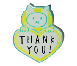 lemon & mint cats sticker #15871064