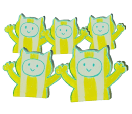 lemon & mint cats sticker #15871068