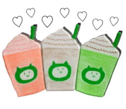 lemon & mint cats sticker #15871071