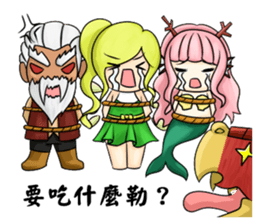 EIGHT RACE WAR sticker #15871110