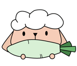 Wolf and Sheep sticker #15871387