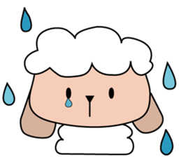 Wolf and Sheep sticker #15871392