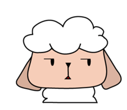 Wolf and Sheep sticker #15871394