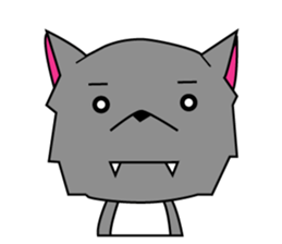 Wolf and Sheep sticker #15871400