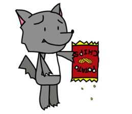 Wolf and Sheep sticker #15871404