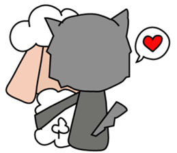 Wolf and Sheep sticker #15871408