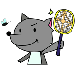 Wolf and Sheep sticker #15871409