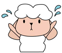 Wolf and Sheep sticker #15871410