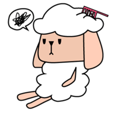 Wolf and Sheep sticker #15871414