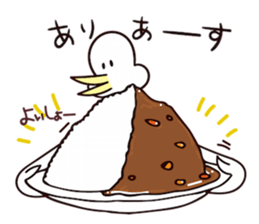 Mr.Chicken curry sticker #15871579