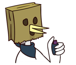 Mr.Chicken curry sticker #15871600