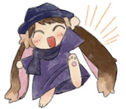 usateru-kun sticker #15871618