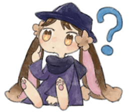 usateru-kun sticker #15871619