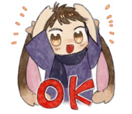 usateru-kun sticker #15871628