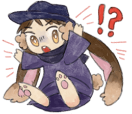 usateru-kun sticker #15871644