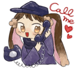 usateru-kun sticker #15871655