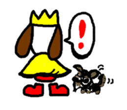 Dogs Sticker anyone can use. sticker #15871877