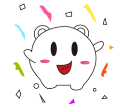 Fat round sticker #15872122