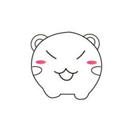 Fat round sticker #15872131