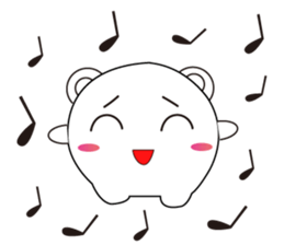 Fat round sticker #15872146