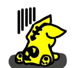 Toraneko and its daily life sticker #15872390