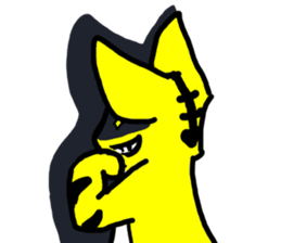 Toraneko and its daily life sticker #15872394