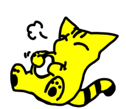 Toraneko and its daily life sticker #15872402