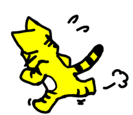 Toraneko and its daily life sticker #15872405