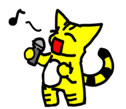 Toraneko and its daily life sticker #15872410