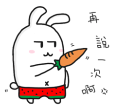 Watermelon Rabbit sticker #15872514