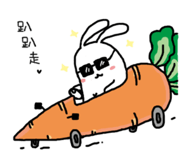 Watermelon Rabbit sticker #15872530