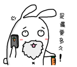 Watermelon Rabbit sticker #15872532