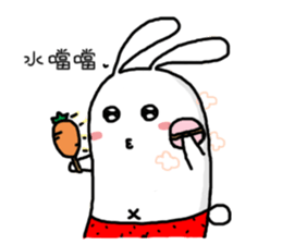 Watermelon Rabbit sticker #15872539