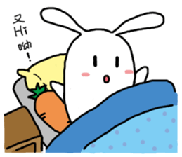 Watermelon Rabbit sticker #15872542