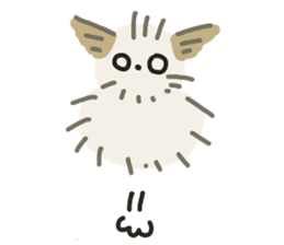 Fluffy Shih-tzu sticker #15872584
