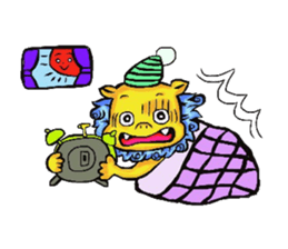 Okinawa Shi-Sa sticker Kari and Yushi sticker #15872722