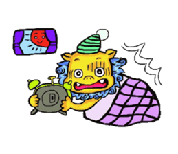 Okinawa Shi-Sa sticker Kari and Yushi sticker #15872722