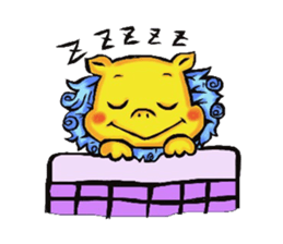 Okinawa Shi-Sa sticker Kari and Yushi sticker #15872723