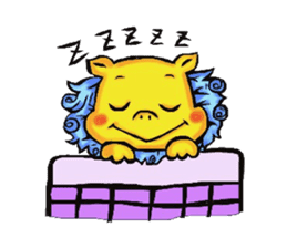 Okinawa Shi-Sa sticker Kari and Yushi sticker #15872723