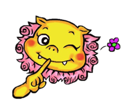 Okinawa Shi-Sa sticker Kari and Yushi sticker #15872733