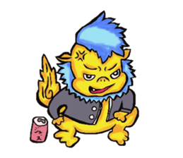 Okinawa Shi-Sa sticker Kari and Yushi sticker #15872734