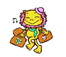 Okinawa Shi-Sa sticker Kari and Yushi sticker #15872749