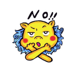 Okinawa Shi-Sa sticker Kari and Yushi sticker #15872750